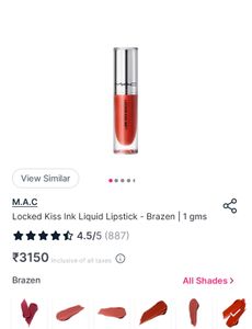 Mac Locked Kiss Ink Liquid Lipstick..