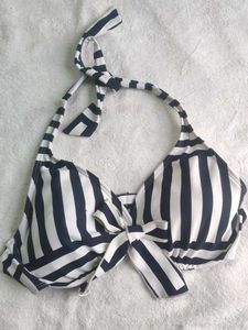 Striped Bikini Top