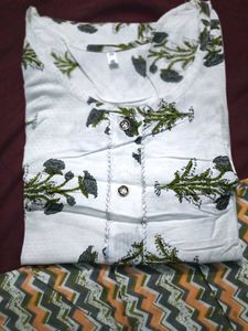 Printed Cotton Suit Set