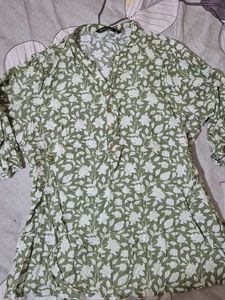 Mandarin Collar Tunic/ Short Kurti