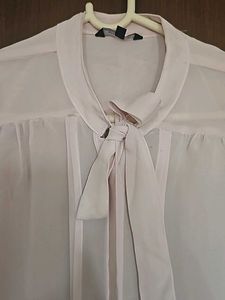 Formal Shirt With Tie Up Detail