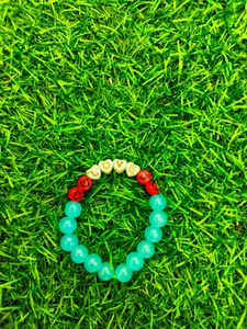 Customisable Name bracelet Glass beads bracele