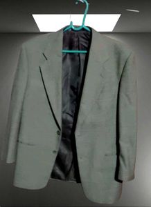 Vintage FACIS  90s Grey Silver Coat