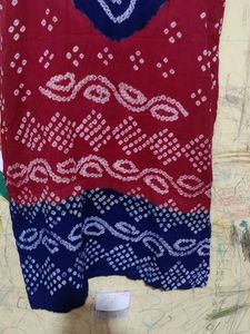 Red &amp; Blue Print suit set