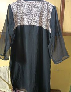 Elegant Black Kurta