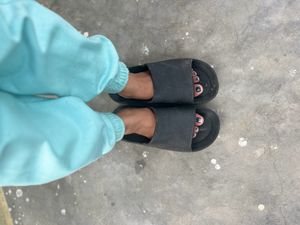 Black Slippers