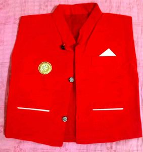 Red Formal Vest