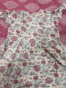 Floral Print short Kurta Dress