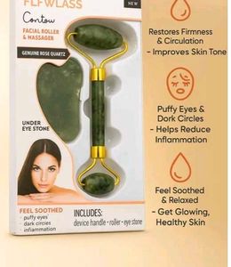 FLF Wlass Contow Facial Roller