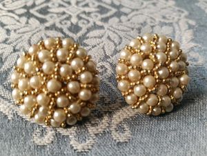 Pearl Stud Earrings