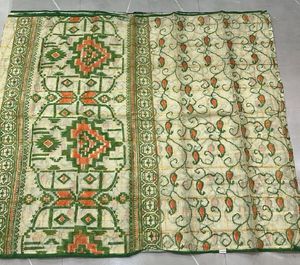 Vintage Style Printed Saree- New