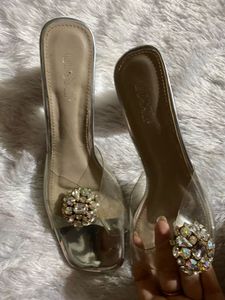 Gossip Branded Luxury Embellished Heels