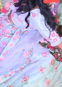 Beautiful Bridal Lehanga With Net Dupatta