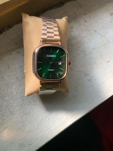 Casio Green Dial Watch