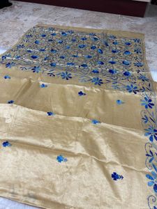 Kantha Stitch Saree