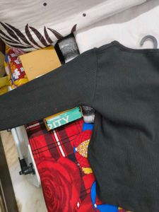 Long Sleeve Black Top