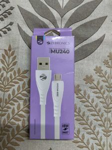 Zebronics MU240 Micro USB Cable
