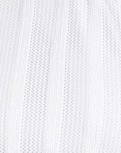 Chic White Halter Mini Dress