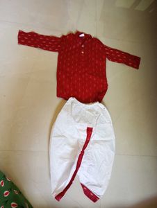 Cute Kurta Dhoti Set