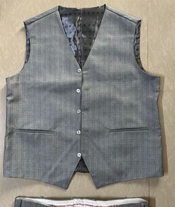 2 Pc Grey Men Suit