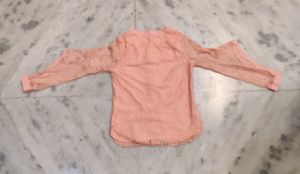 Latin Quarters Baby pink Lays Shirt Top