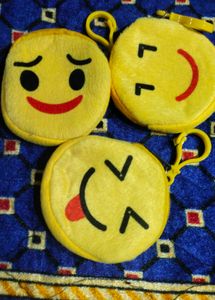 Emoji Coin Purse Set