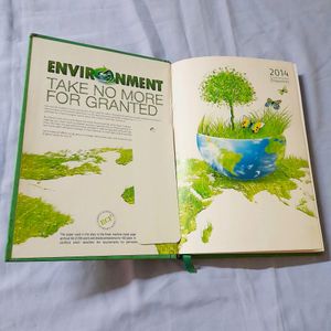 New Dairy With Book Mark