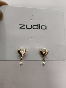 Zudio Heart Earrings