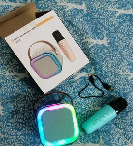 Speaker With Mic- New- Working