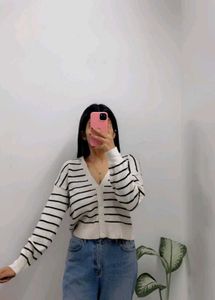 New Zara Pinterest Korean Cardigan