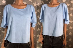 Zara Drop Shoulder Top