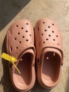 Peach Clogs - New with Tag