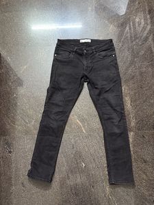 Dark Grey Denim Jeans