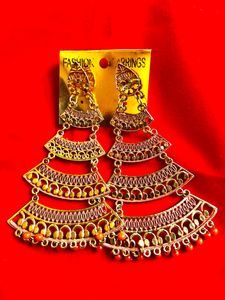 Earrings for women Jewellery Traditional Gold Plat