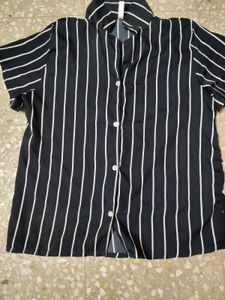 Cute Striped Night Suit