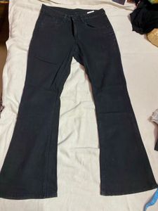 Super Stylish Black Flare Jeans