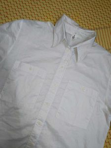 White Classy Oversized Button-Down