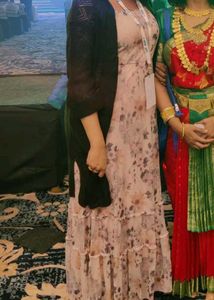 &#39;AND&#39; Breezy Pastel Tiered Floral Maxi Dress