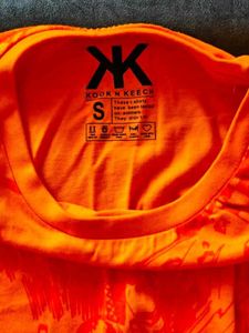Orange Deadpool Edition Oversized Tee