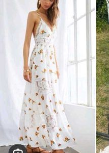 Floral Lace Maxi Dress