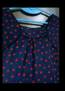 Soft Material Blue Night Wear New Design