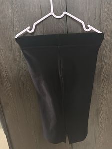 Black formal skirt