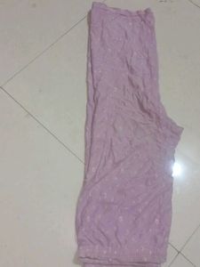 Floral Print Lounge Pants - capri - good condition