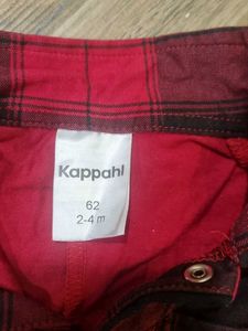 Cute Plaid Baby Romper