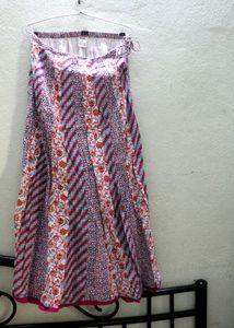 Multicolor Long Skirt