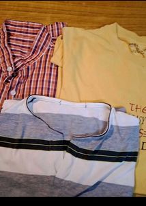 Combo of Tshirts Shirts Men&#39;s T-Shirt Bundle