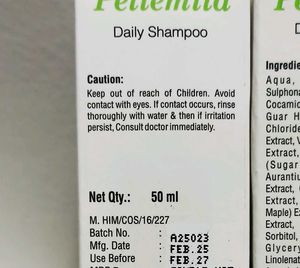 Pellemild Daily Shampoo Bundle Of 3