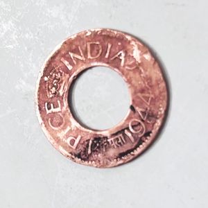 “1944” One pice British Indian Coin