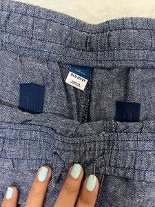 High-Waisted Linen-Blend Utility Shorts for Women