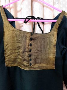 Green &amp; Gold Tunic